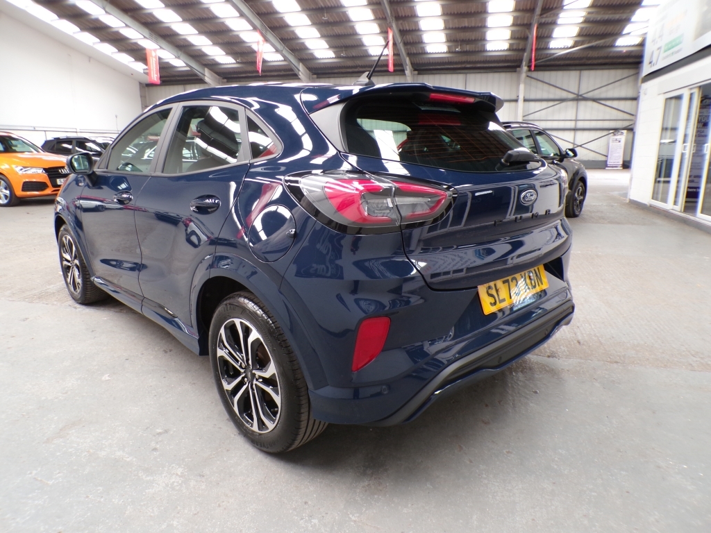 Ford Puma 1.0 St-line Mhev SL73XBN Blue #4