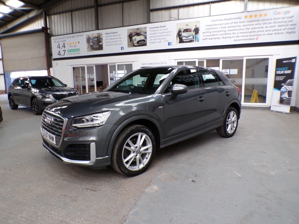 Audi Q2 2.0 Tfsi Quattro S Line SL67NHM Grey #3