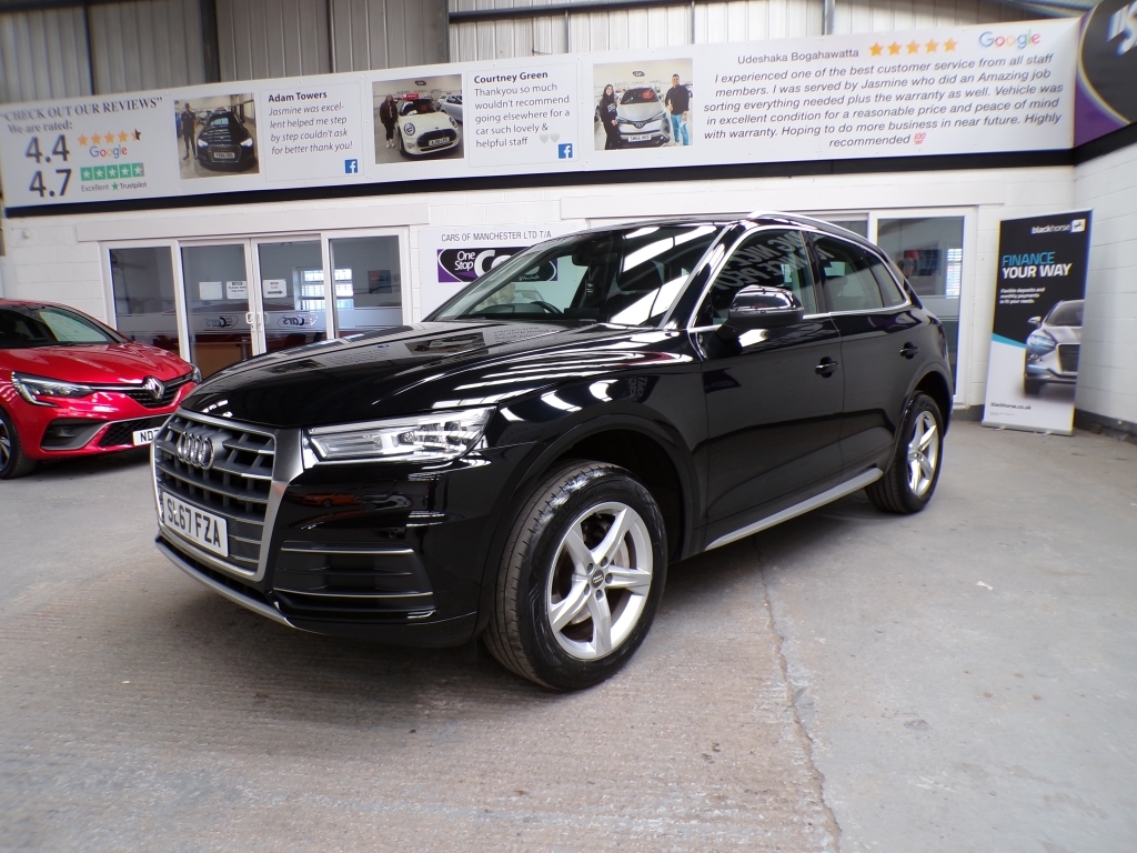Audi Q5 2.0 Tfsi Quattro Sport SL67FZA Black #3