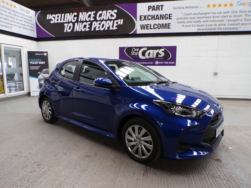 Toyota Yaris 1.5 Icon Fhev SK23KLF Blue