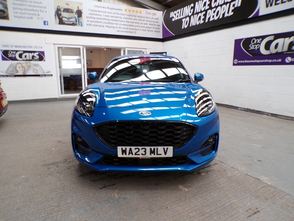 Ford Puma 1.0 St-line Mhev WA23MLV Blue