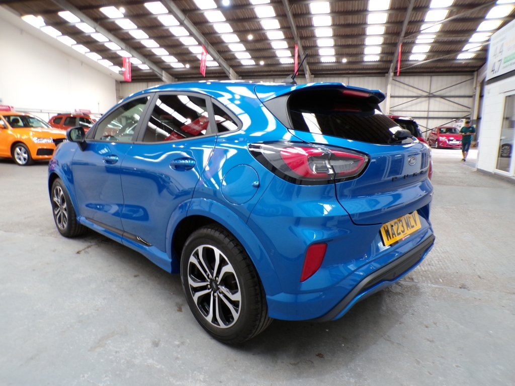 Ford Puma 1.0 St-line Mhev WA23MLV Blue #4