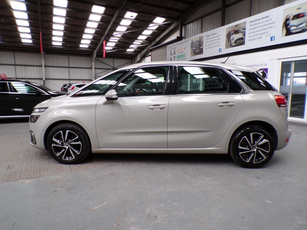 Citroen C4 Picasso 1.6 Bluehdi Feel S S Eat6 Beige #4
