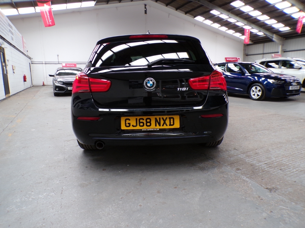 BMW 1 Series 1.5 118I Sport GJ68NXD Black #2