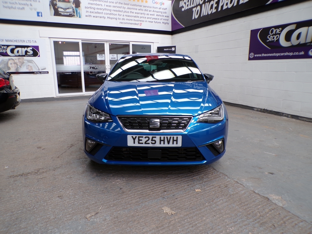 Seat Ibiza 1.0 Ecotsi Xcellence Dsg YE25HVH Blue