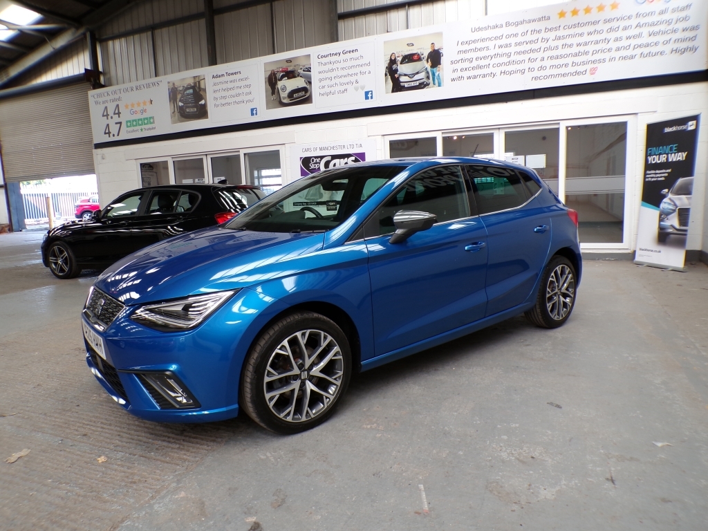Seat Ibiza 1.0 Ecotsi Xcellence Dsg YE25HVH Blue #2