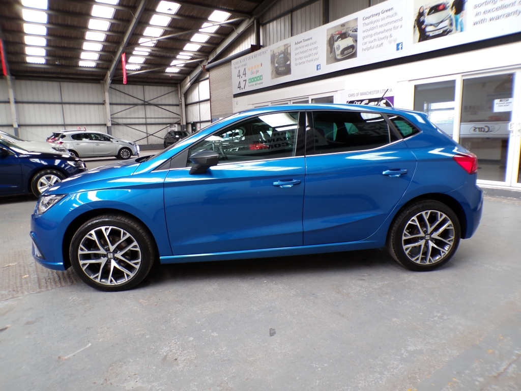 Seat Ibiza 1.0 Ecotsi Xcellence Dsg YE25HVH Blue #3