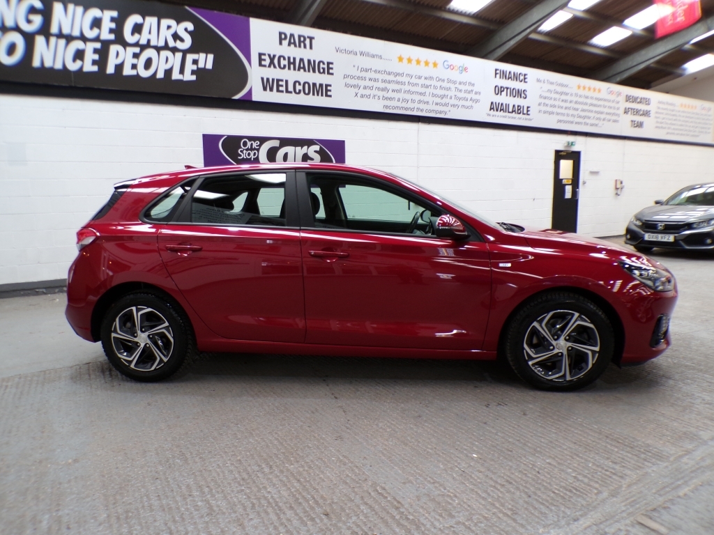 Hyundai I30 1.0 T-gdi Se Connect Mhev YS23FPY Red #6