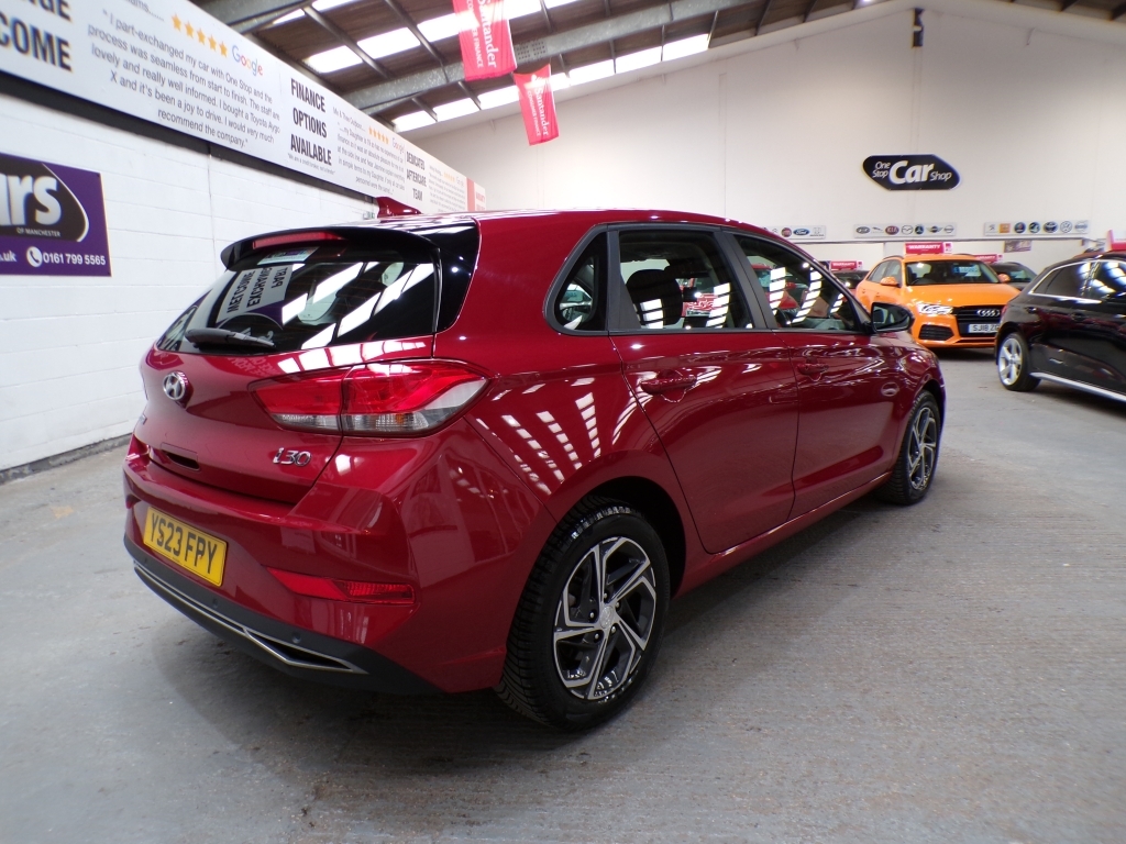 Hyundai I30 1.0 T-gdi Se Connect Mhev YS23FPY Red #5