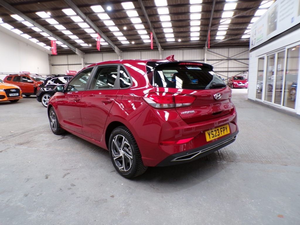 Hyundai I30 1.0 T-gdi Se Connect Mhev YS23FPY Red #3