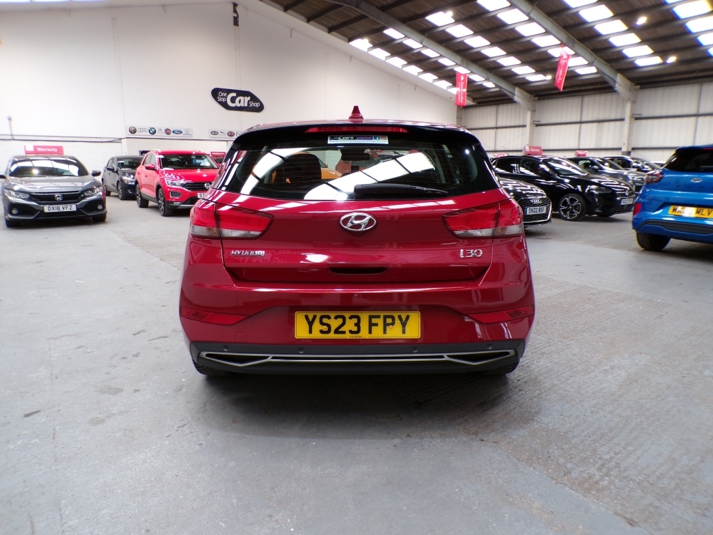 Hyundai I30 1.0 T-gdi Se Connect Mhev YS23FPY Red #4