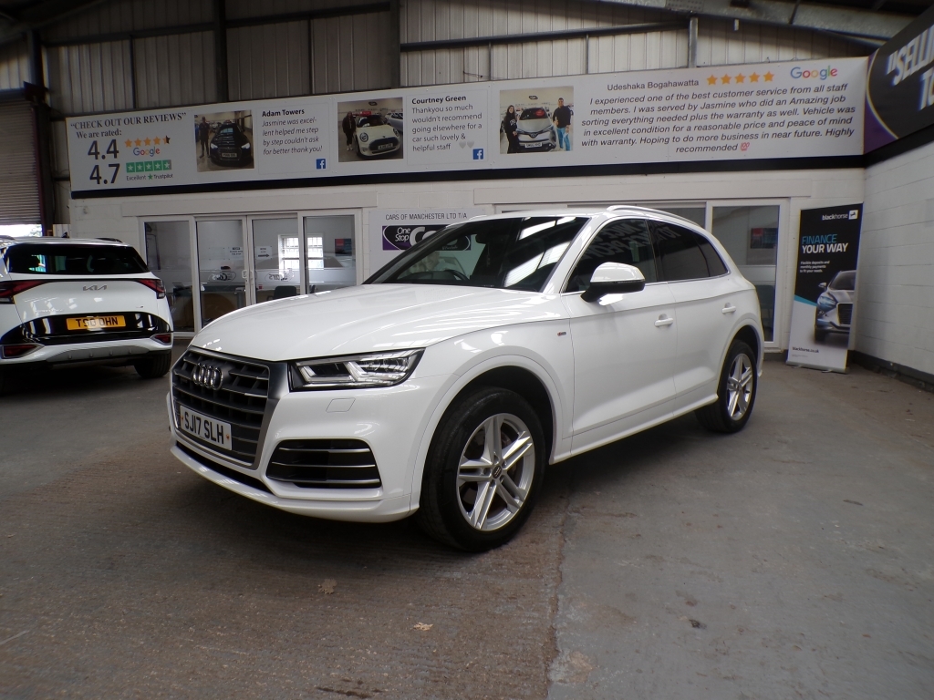 Audi Q5 2.0 Tdi Quattro S Line SJ17SLH White #4