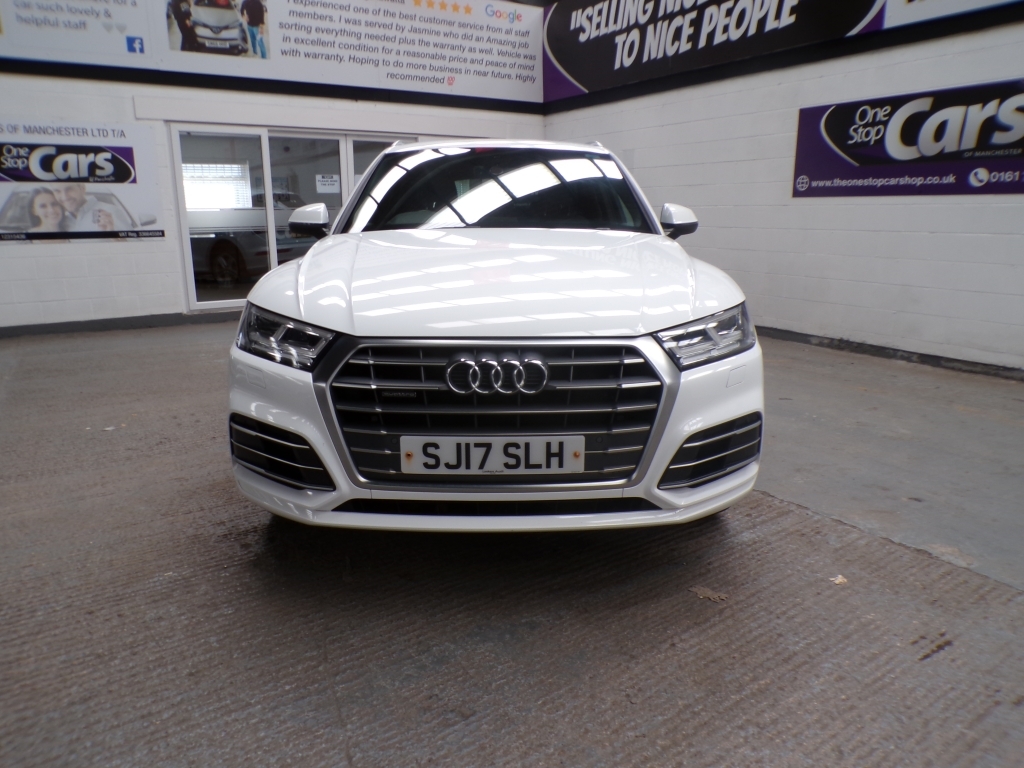 Audi Q5 2.0 Tdi Quattro S Line SJ17SLH White #2