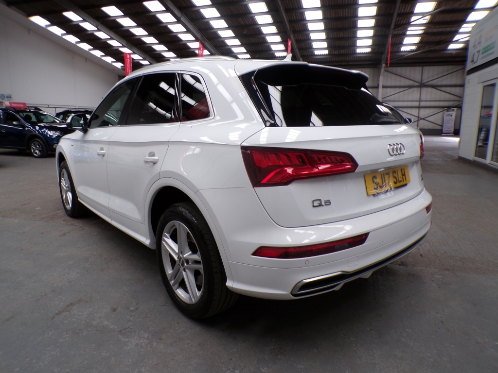 Audi Q5 2.0 Tdi Quattro S Line SJ17SLH White #6