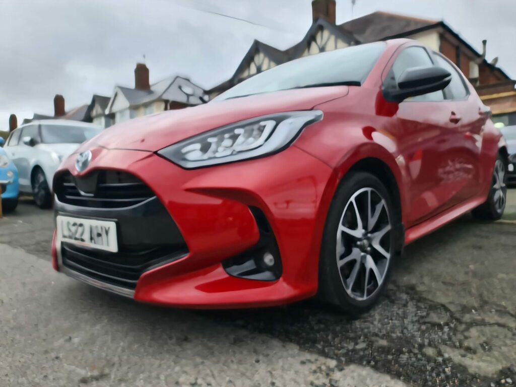 Toyota Yaris 1.5 Vvt-h Dynamic E-cvt Euro 6 S S LS22AHY Red #3