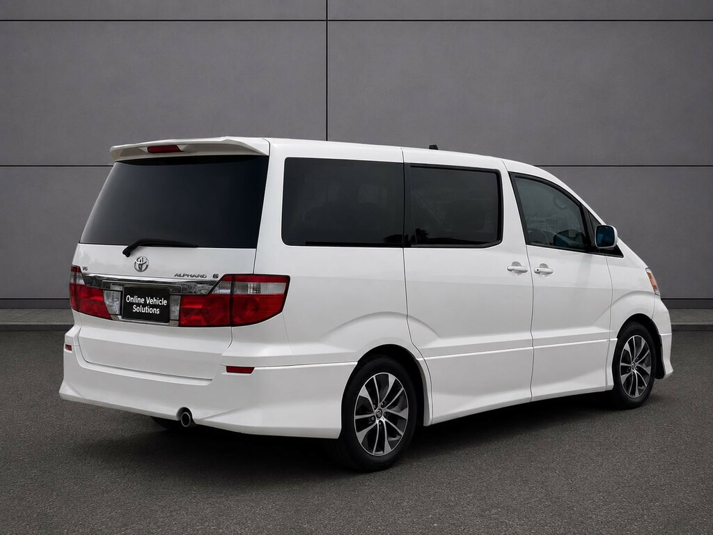 Toyota Alphard G 3.0 V6 White #3