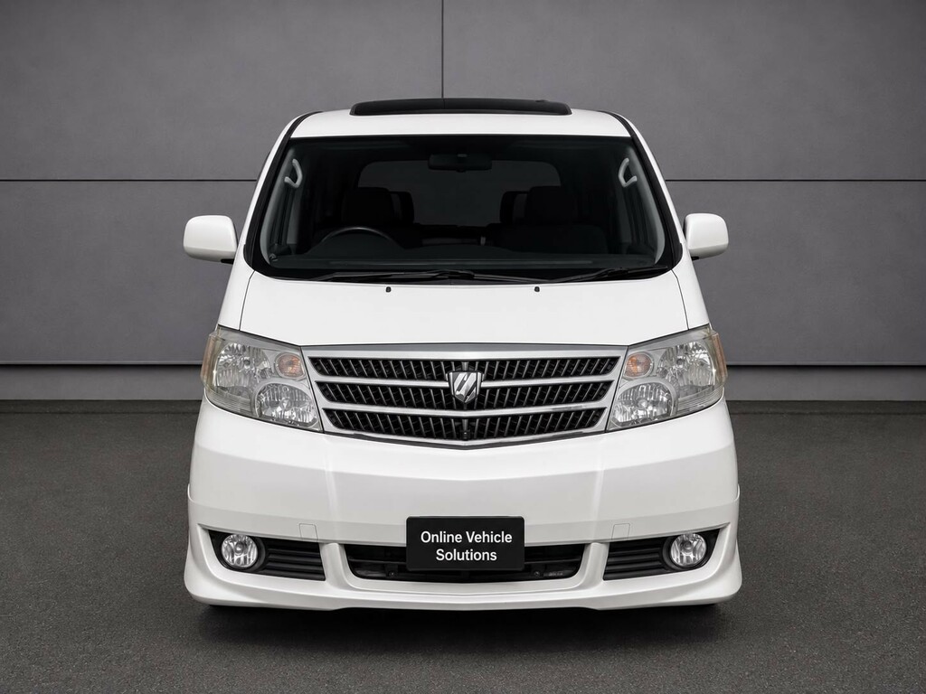Toyota Alphard G 3.0 V6 White #5