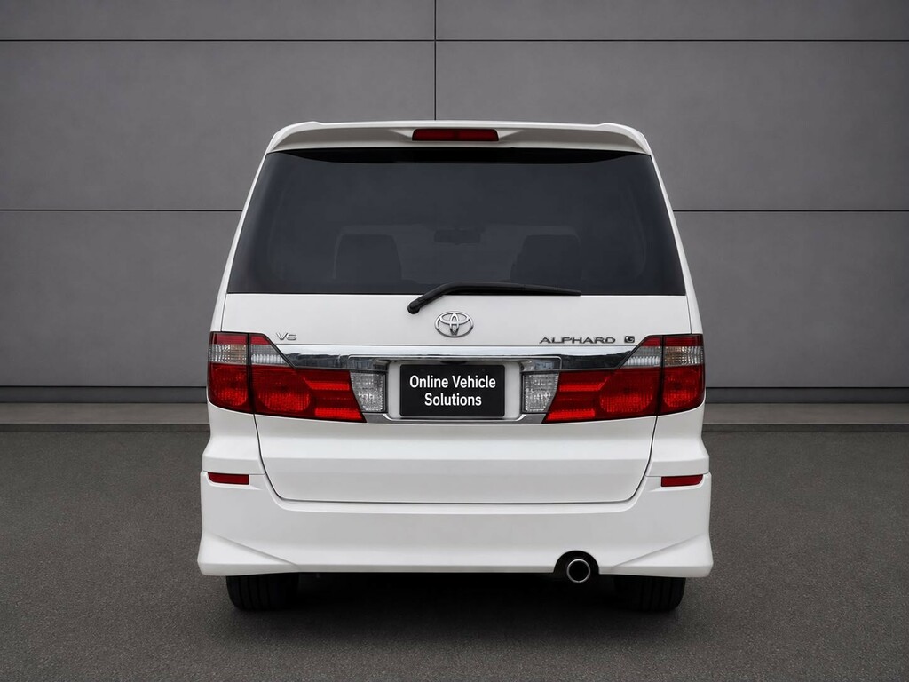 Toyota Alphard G 3.0 V6 White #4