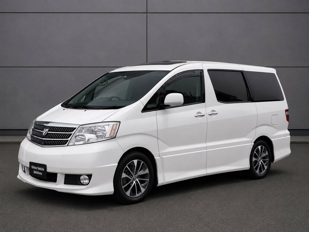 Toyota Alphard G 3.0 V6 White #6
