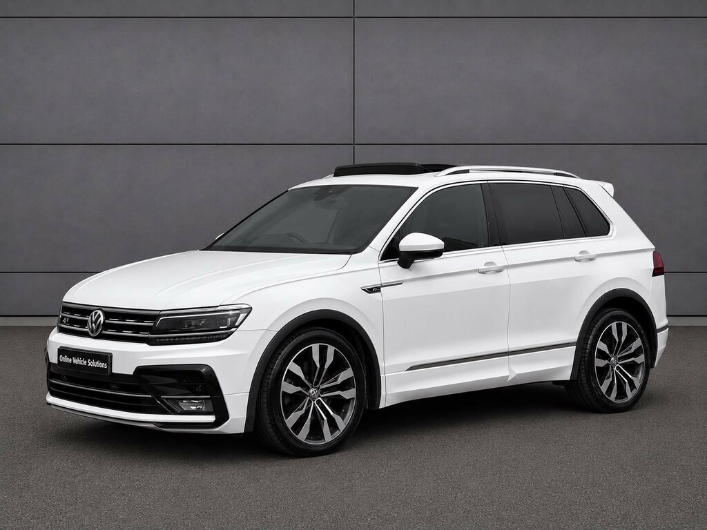 Volkswagen Tiguan Suv 2.0 Tdi R-line 2017 WV67XOG White #6