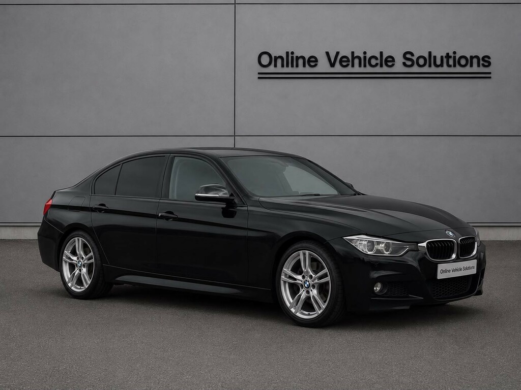 BMW 3 Series Saloon 2.0 320D M Sport Saloon 2013 Black