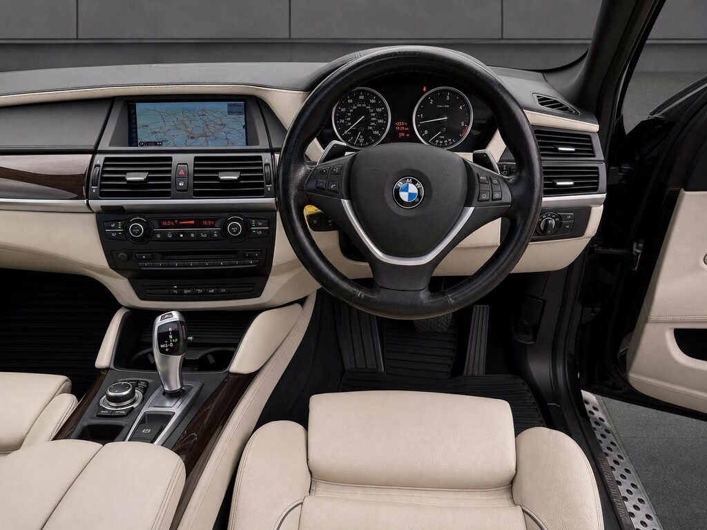 BMW X6 3.0 X6 Xdrive30d 4Wd White #10