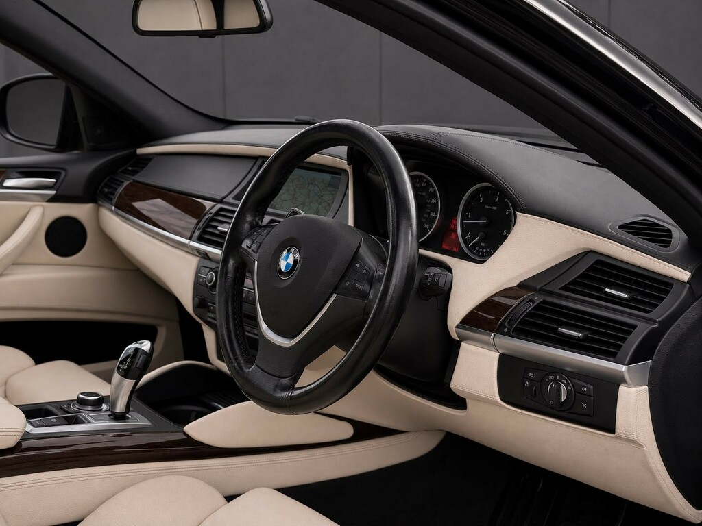 BMW X6 3.0 X6 Xdrive30d 4Wd White #17