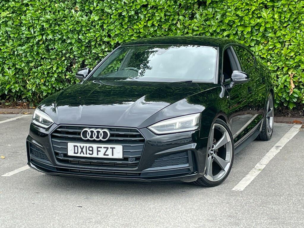 Audi A5 Black Edition Black #3