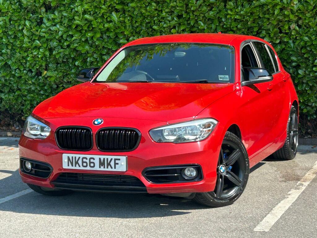 BMW 1 Series Sport Red #3