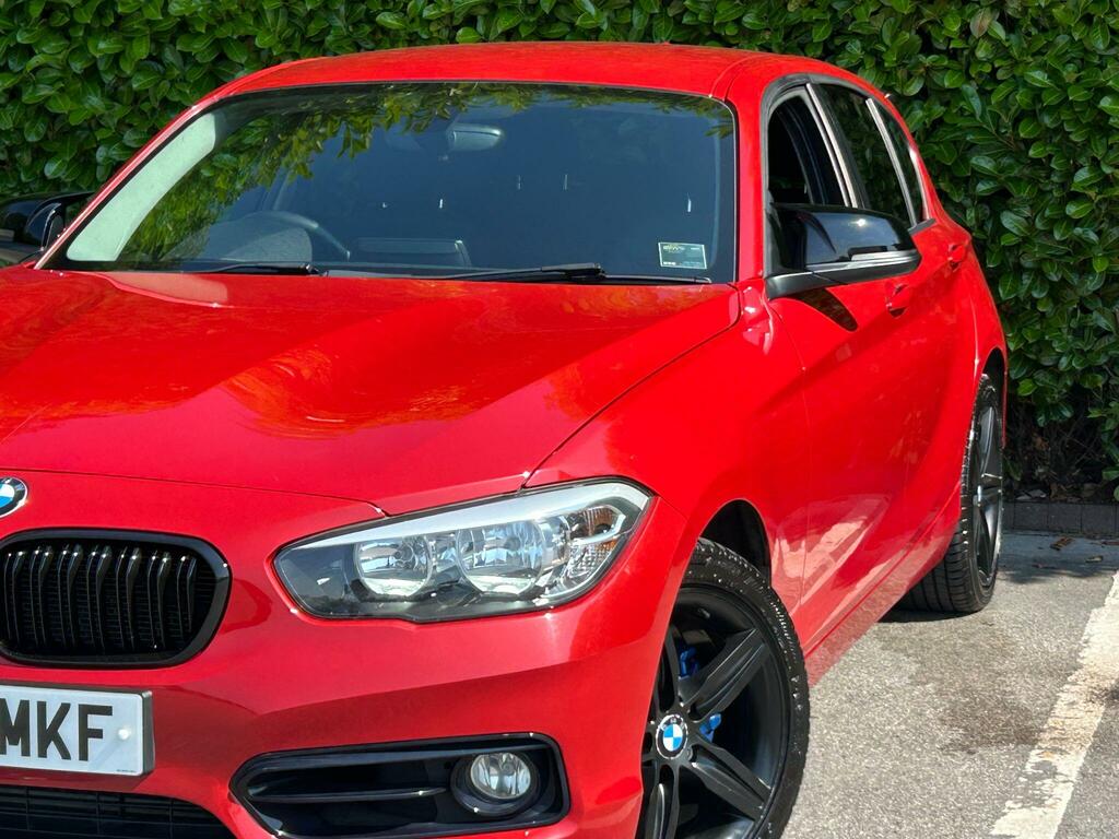 BMW 1 Series Sport Red #5