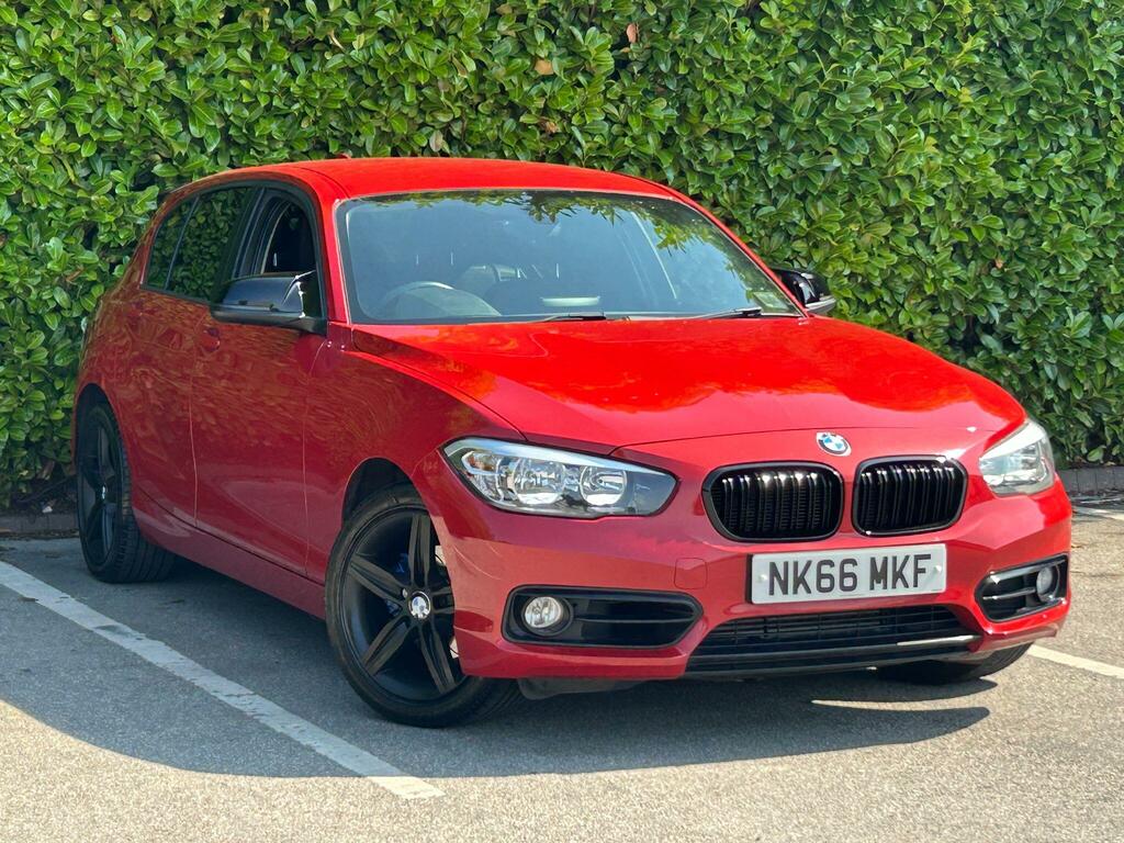 BMW 1 Series Sport Red