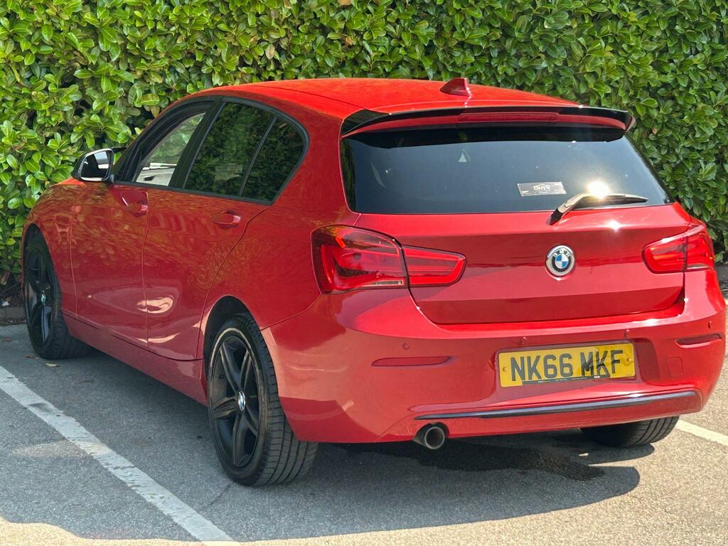 BMW 1 Series Sport Red #4