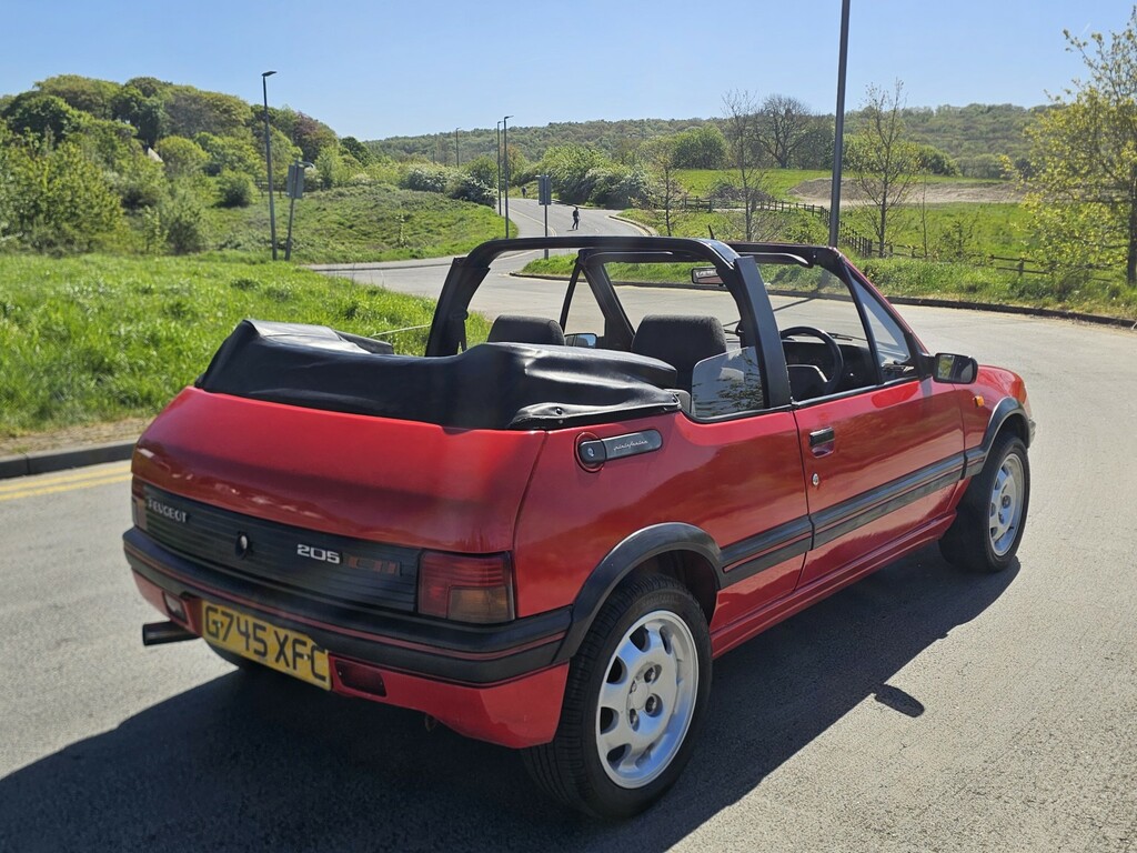 Peugeot 205 1.6 Cabriolet Gti Lookalike Red #4