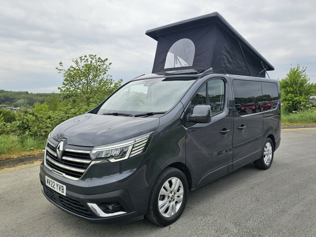 Renault Trafic 2.0 Dci Sport Pop Top Campervan MV22YVB Grey