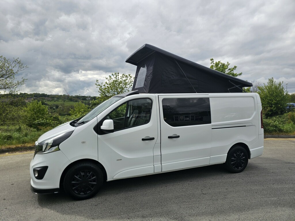 Vauxhall Vivaro 1.6 Cdti Sportive Lwb Pop Top Campervan DV65ALO White #5