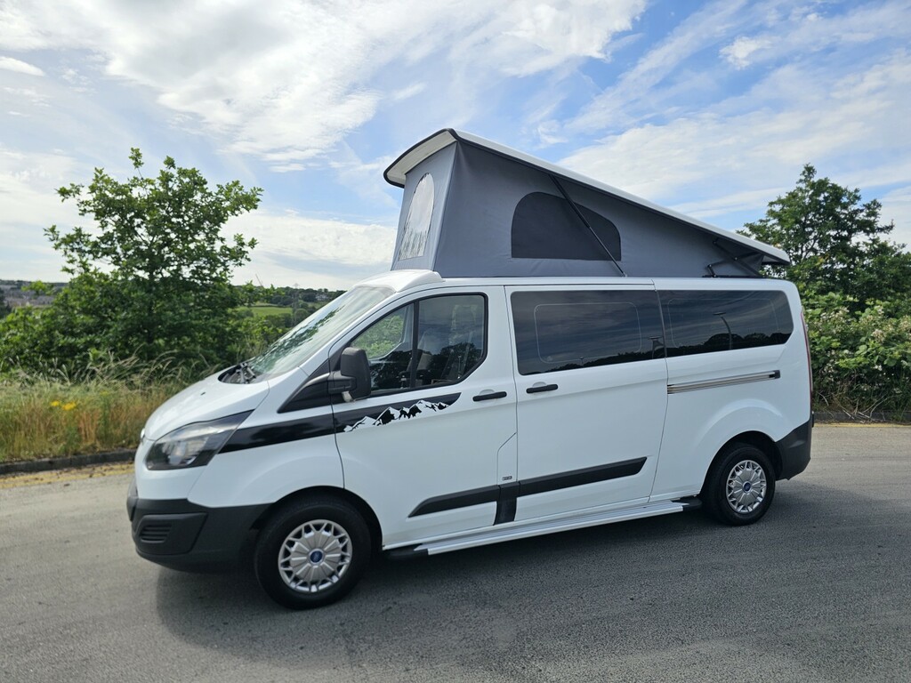 Ford Transit Custom 2.0 Tdci Pop Top Campervan White