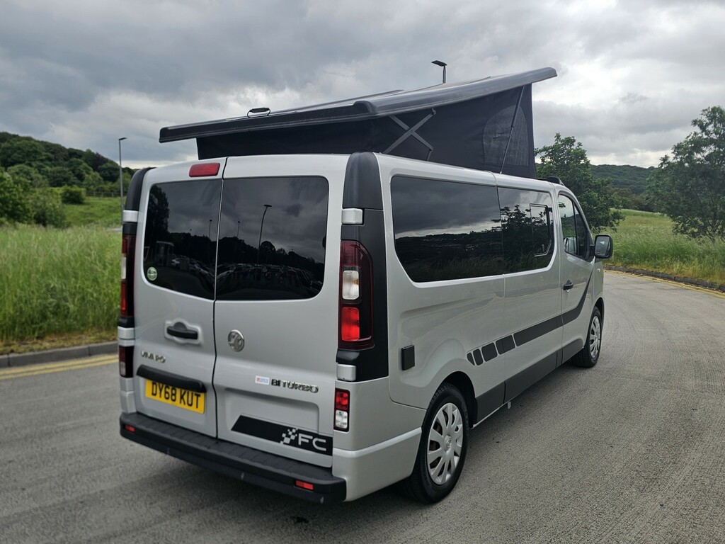 Vauxhall Vivaro 1.6 Cdti Sportive Pop Top Campervan DY68KUT Silver #3
