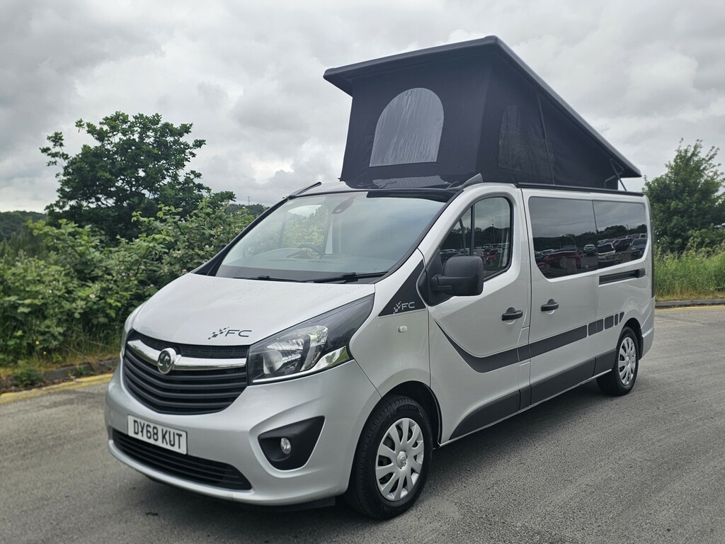 Vauxhall Vivaro 1.6 Cdti Sportive Pop Top Campervan Silver