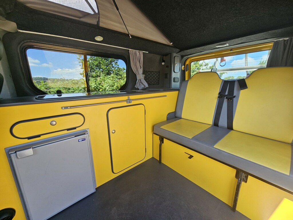 Vauxhall Vivaro 2.5Td Pop Top Campervan Yellow #2