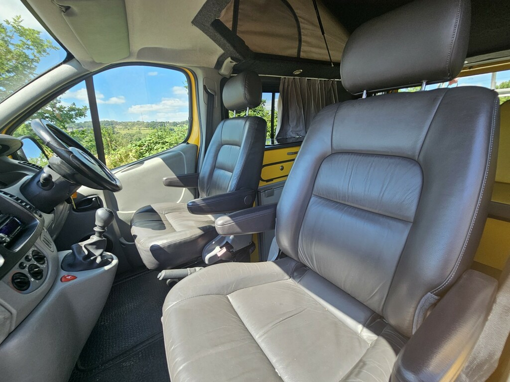 Vauxhall Vivaro 2.5Td Pop Top Campervan Yellow #6