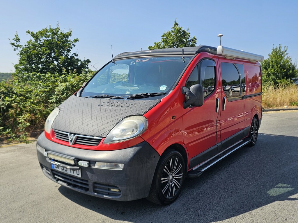 Vauxhall Vivaro 1.9 Cdti Pop Top Campervan Red #5