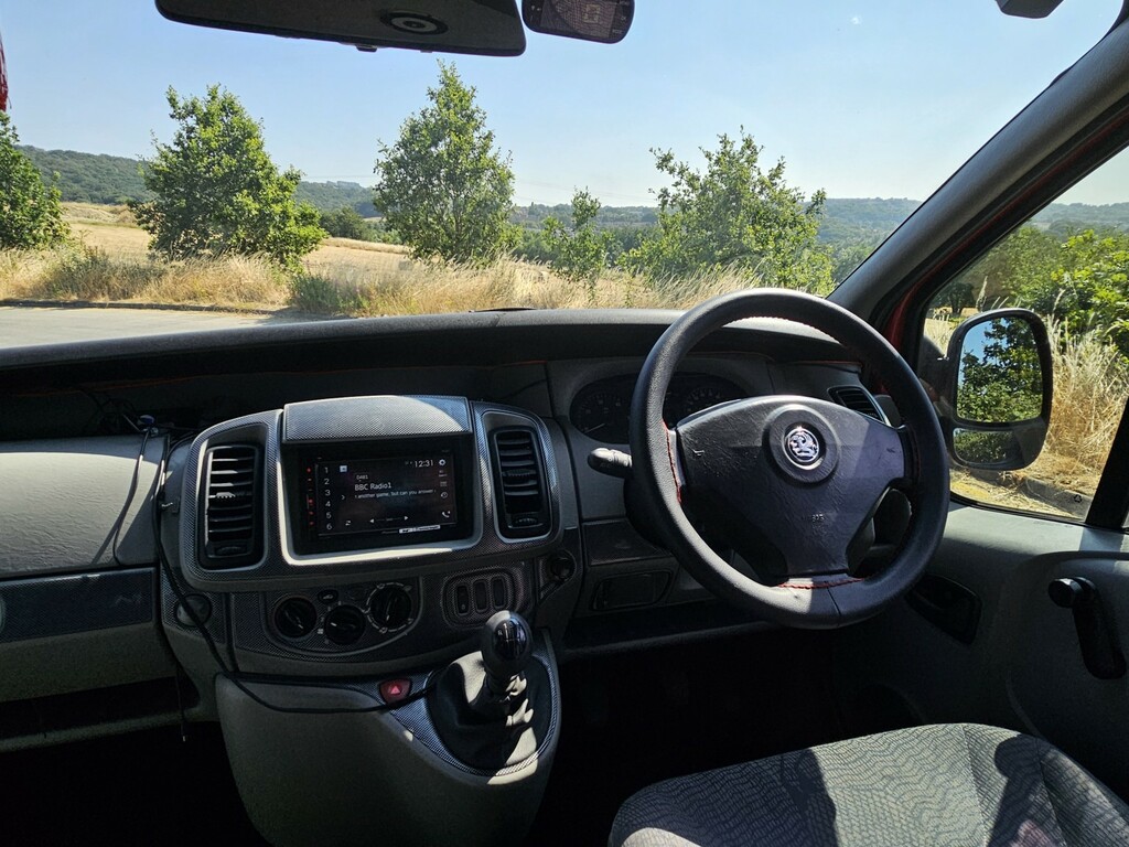 Vauxhall Vivaro Panel Van 1900 Cdti 200454 Blue #14