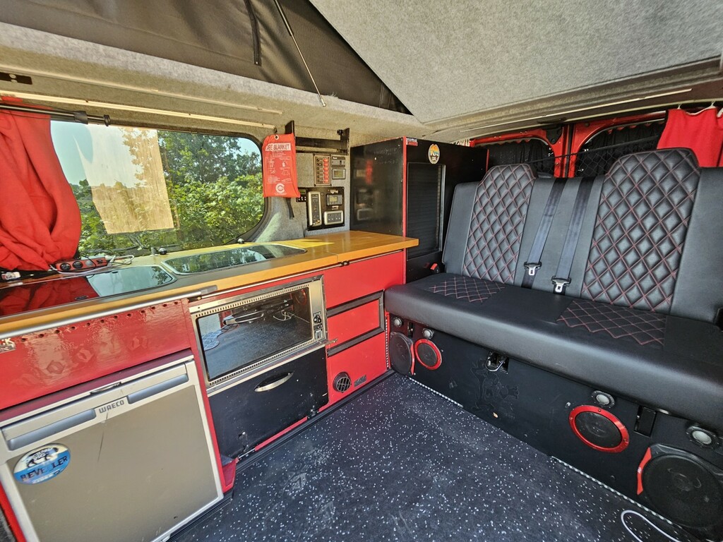 Vauxhall Vivaro 1.9 Cdti Pop Top Campervan Red #2