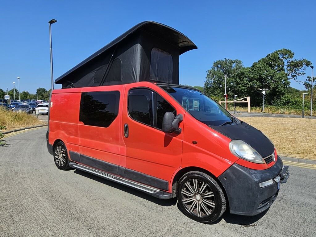 Vauxhall Vivaro 1.9 Cdti Pop Top Campervan Red #4