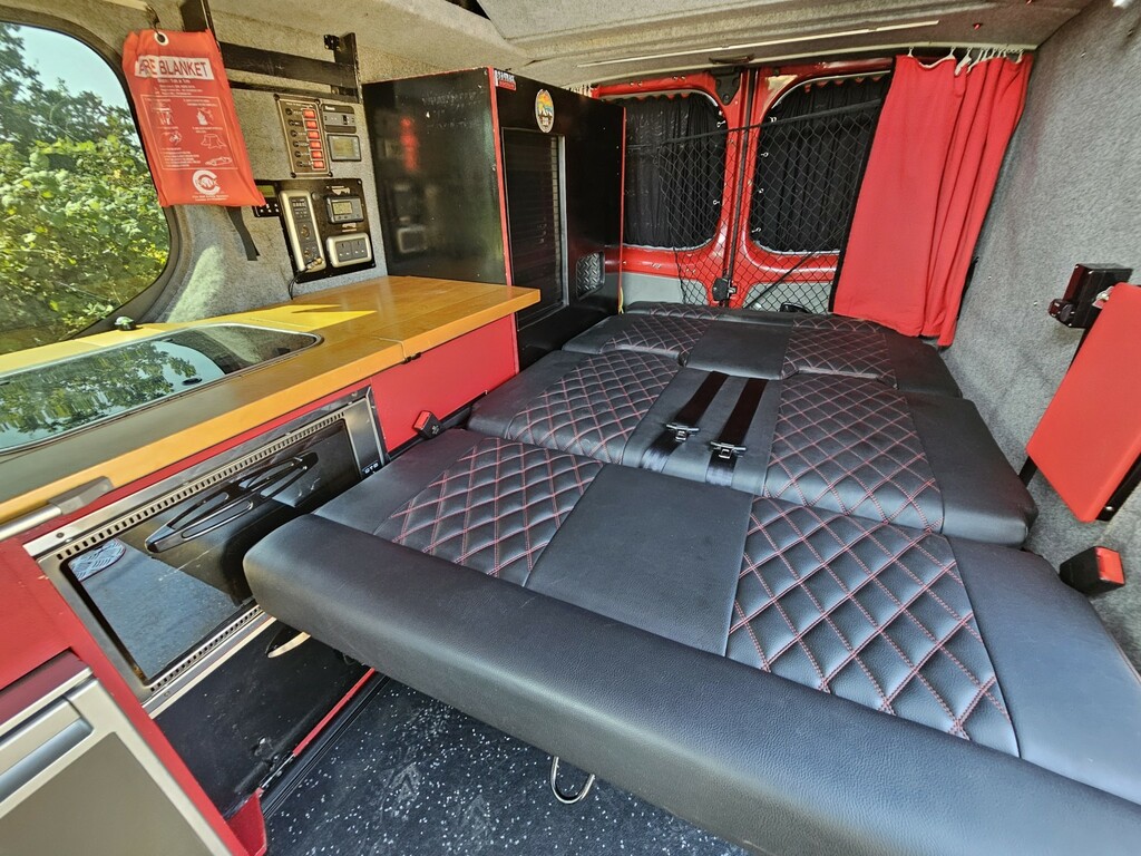 Vauxhall Vivaro 1.9 Cdti Pop Top Campervan Red #6