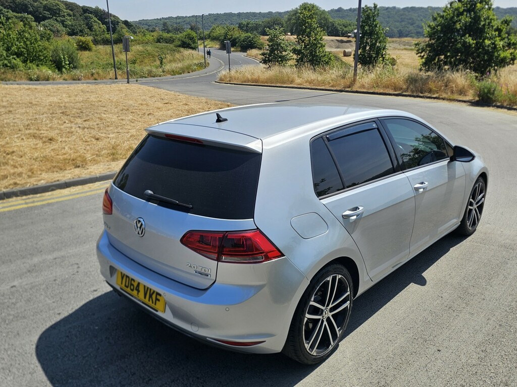 Volkswagen Golf 2.0 Tdi Bluemotion Tech Gt Silver #3