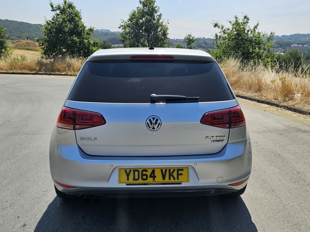 Volkswagen Golf Blue #20