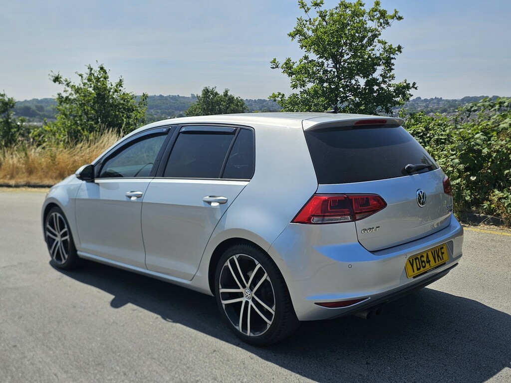 Volkswagen Golf Blue #12