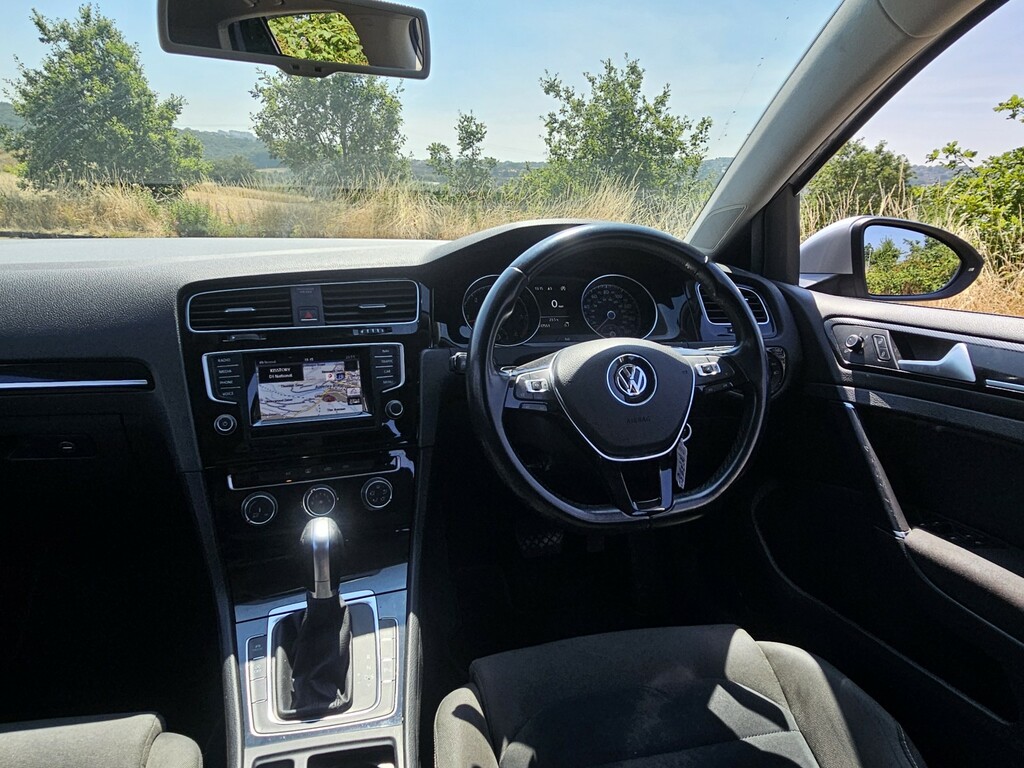 Volkswagen Golf Blue #10