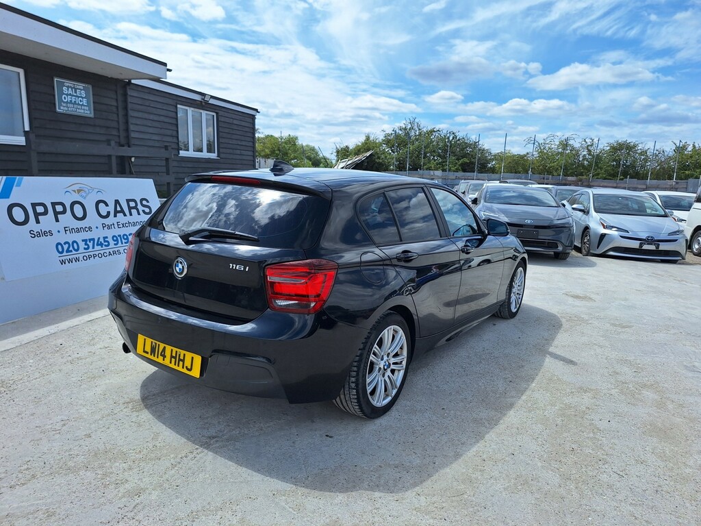 BMW 1 Series Hatchback 1.6 116I Sport 201414 Black #6